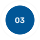 A blue circle with the number 0 3 in it.