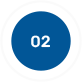 A blue circle with the number 0 2 in it.